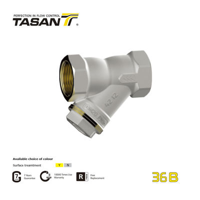 ANSI 1.6Mpa BSP NPT 1-дюймовый латунный фильтр 36B воды Y задерживающего клапана
