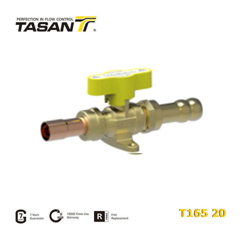 TASAN 1/2 "X14 мм/16 мм шланг газопровод шаровой кран ручной газовый клапан T165 20
